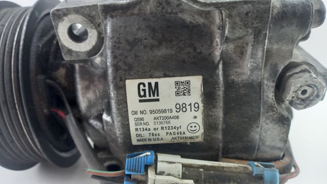OPEL 95059819 Компрессор кондиционера в наличии Запорожье
