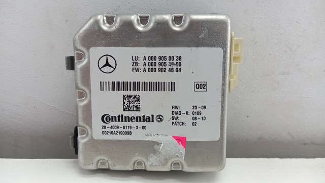 Модуль управления камерой A0009050038 MERCEDES