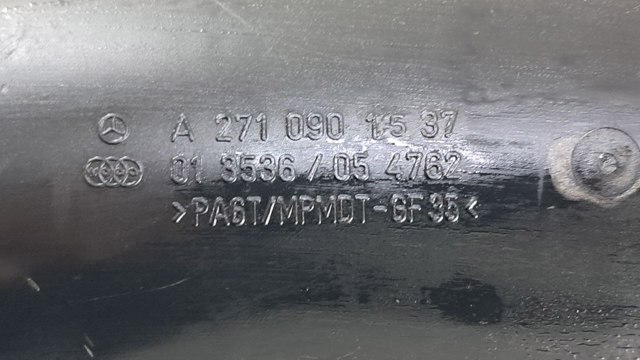 Патрубок воздушный, выход из компрессора (наддув) A2710901537 MERCEDES