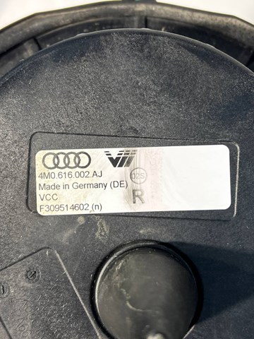 VAG 4M0616001AJ Пневмоподушка (пневморессора) моста заднего в наличии Павлоград