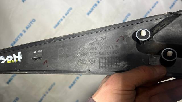 87860N7000 HYUNDAI Стекло кузова (багажного отсека) правое купить в Полтава