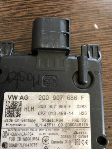 2Q0907686F VAG Радар смены полосы движения купить в Каменское