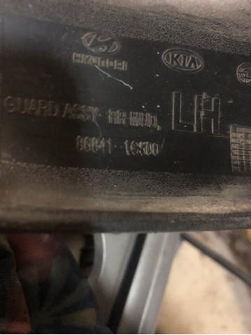 HYUNDAI 868411C500 Брызговик задний левый в наличии Днепр
