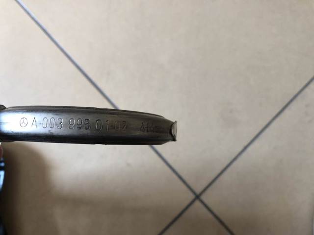 A0039950102 MERCEDES Хомут глушителя передний купить в Киев