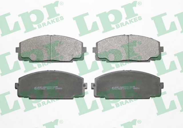 Колодки тормозные дисковые комплект 05P577 LPR