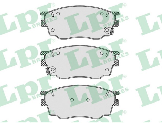Колодки тормозные передние дисковые 05P877 LPR