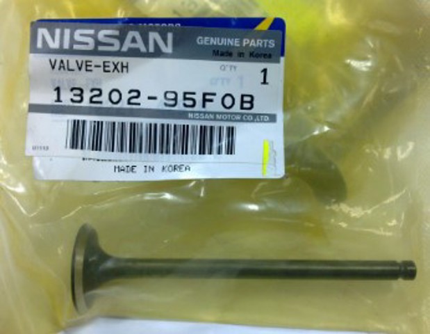 Выпускной клапан двигателя 1320295F0B NISSAN