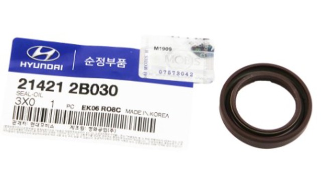 Сальник коленвала двигателя, передний 214212B030 HYUNDAI
