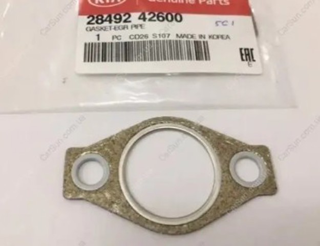 Прокладка EGR-клапана рециркуляции 2849242600 HYUNDAI