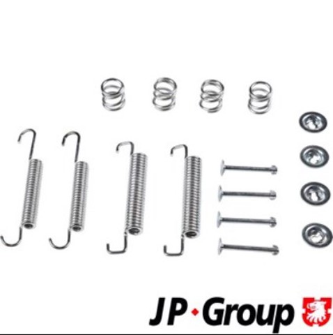 Установочный комплект задних барабанных колодок 3563952410 JP GROUP