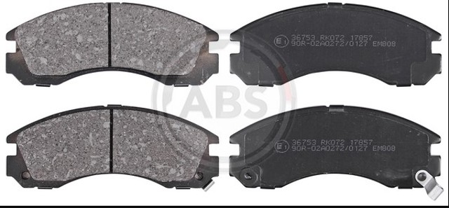 Колодки тормозные 36753 ABS
