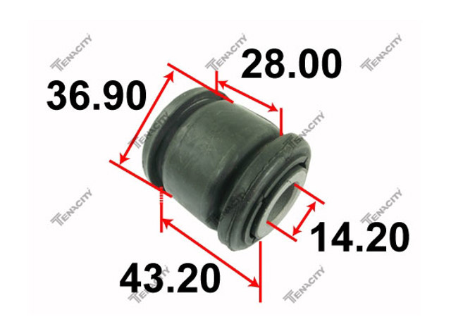 Сайлентблок задней продольной тяги AAMTO1077 TENACITY