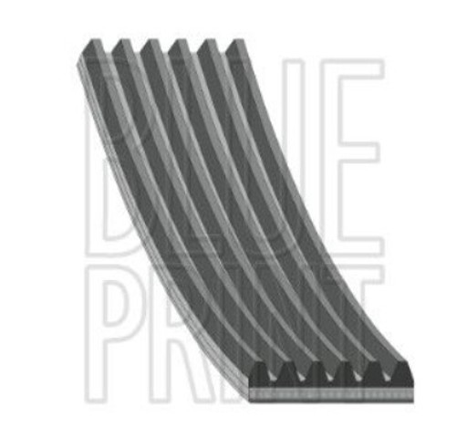 Поликлиновый ремень AD06R2305 BLUE PRINT