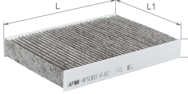 Воздушный фильтр салона AF5083A ALPHA FILTER