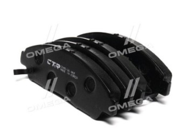 Колодки тормозные передние дисковые CKHO26 CTR