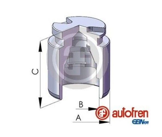 Поршень тормозного суппорта заднего D025119 AUTOFREN