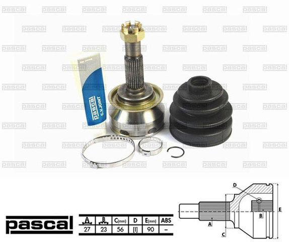 Граната колесная G11005PC PASCAL