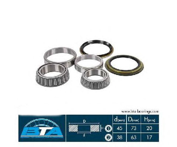 Подшипник передней ступицы H10305BTA BTA