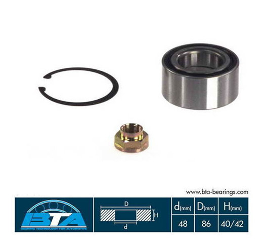 Подшипник ступицы передней H14027BTA BTA