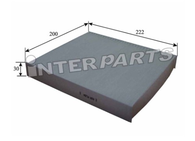 Фильтр воздушный отопителя IPCA206C INTERPARTS