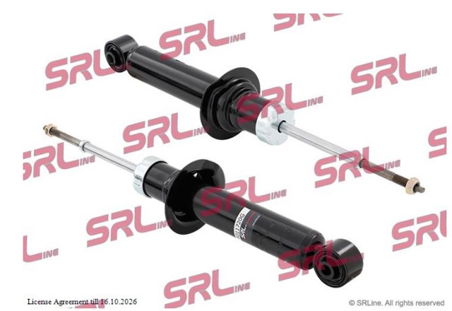 Амортизационная стойка задняя S011720G POLCAR