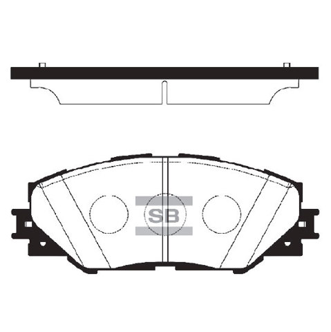 Тормозные колодки SP2138 SANGSIN