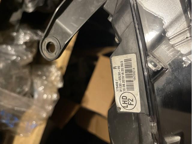 Фара передняя правая 8113002L50 TOYOTA