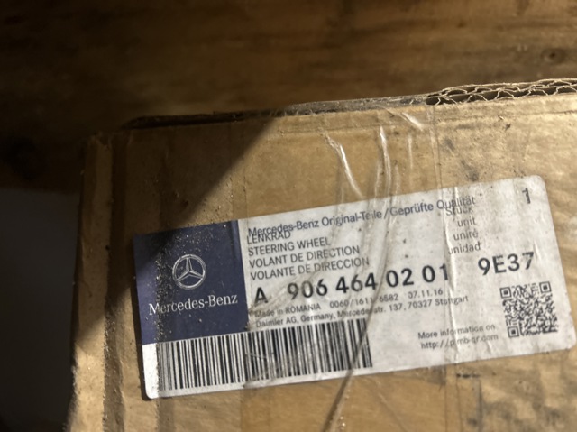 Рулевое колесо Mercedes Sprinter 2 3-t