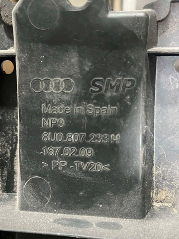 8U0807233H VAG Защита бампера переднего купить в Сумы