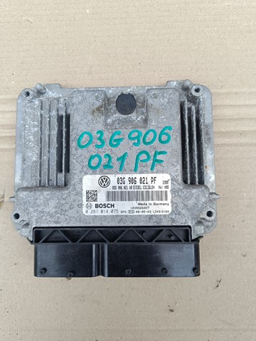 Модуль управления двигателем 03G906021PF VAG