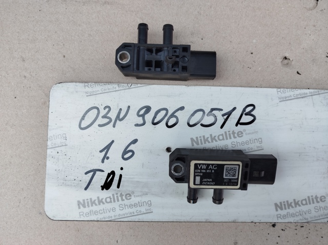 Датчик давления выхлопных газов 03N906051B VAG