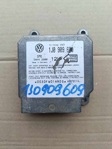 Модуль-процессор управления подушки безопасности 1J0909609 VAG