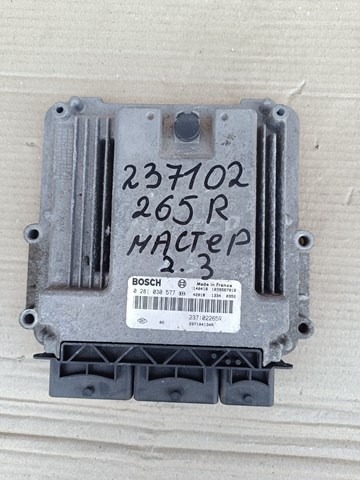 Электронный блок управления двигателем 237102265R RENAULT