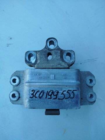 Подушка трансмиссии (опора коробки передач), правая 3C0199555 VAG