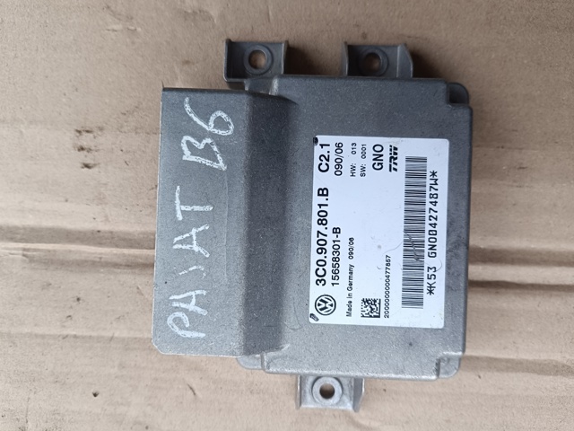 Блок управления электромеханического стояночного тормоза 3C0907801B VAG