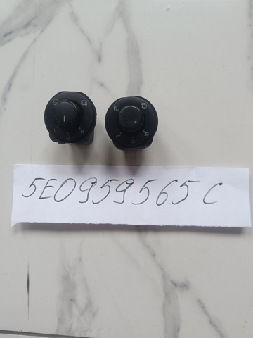 Блок управления зеркалами заднего вида 5E0959565C VAG