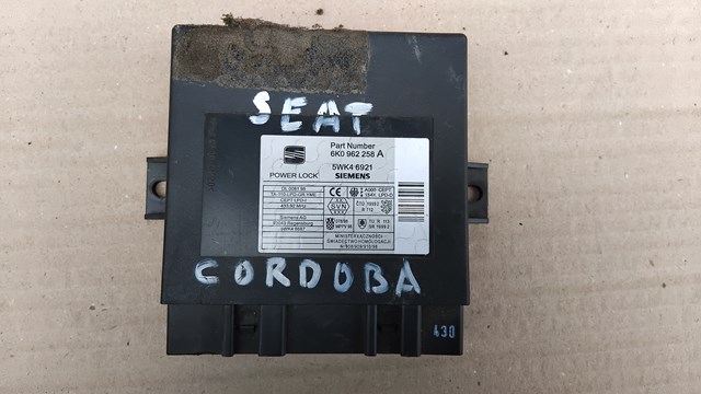 6K0962258A VAG Блок комфорта передней двери купить в Харьков