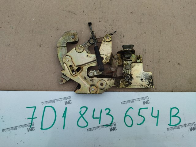Механизм замка двери боковой (сдвижной) 7D1843654B VAG