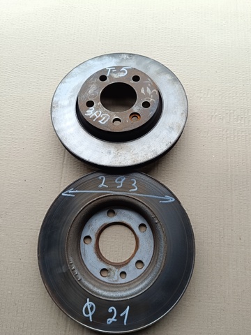 Диск тормозной задний Volkswagen Transporter T5