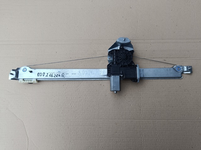 Механизм стеклоподъемника водительской двери 807216280R RENAULT