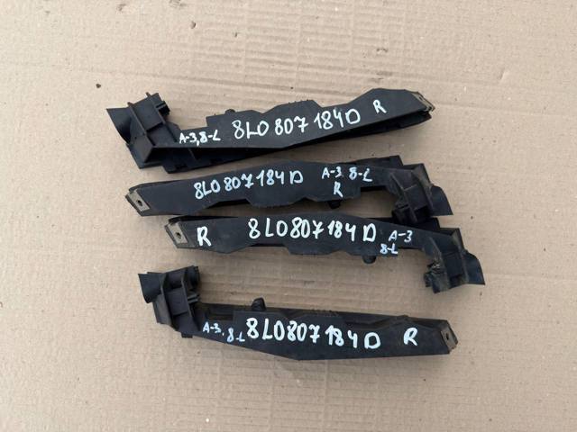 Кронштейн крепления бампера переднего правый 8L0807184D VAG