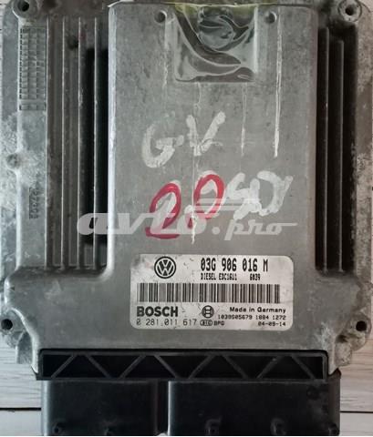 Модуль управления двигателем 03G906016M VAG