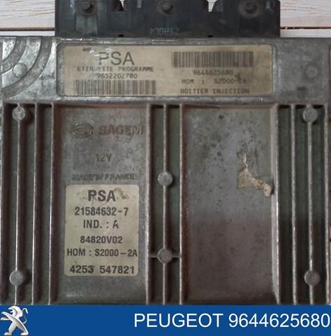 Модуль управления двигателем 9644625680 PEUGEOT