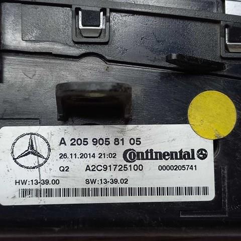 MERCEDES A2059058105 Блок управления кондиционером в наличии Киев