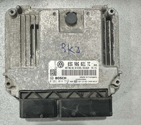 Модуль управления двигателем 03G906021TC VAG