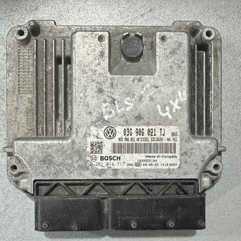 Компьютер двигателя 03G906021TJ VAG
