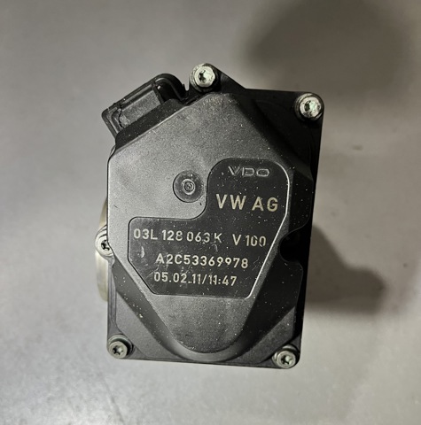 Заслонка воздушная 03L128063K VAG