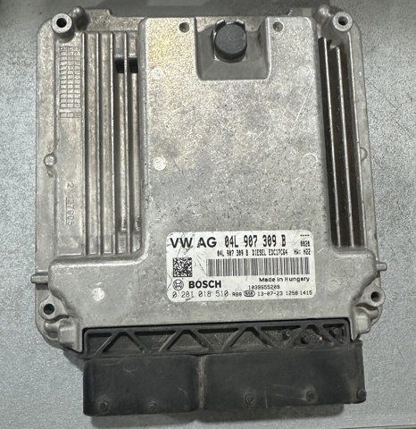Электронный блок управления двигателем 04L907309B VAG