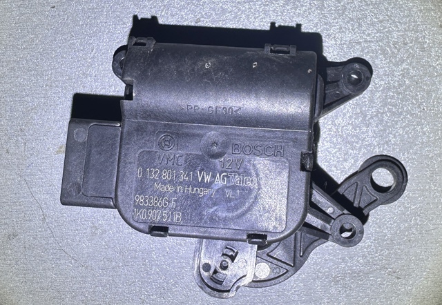 Привод заслонки печки 1K0907511B VAG