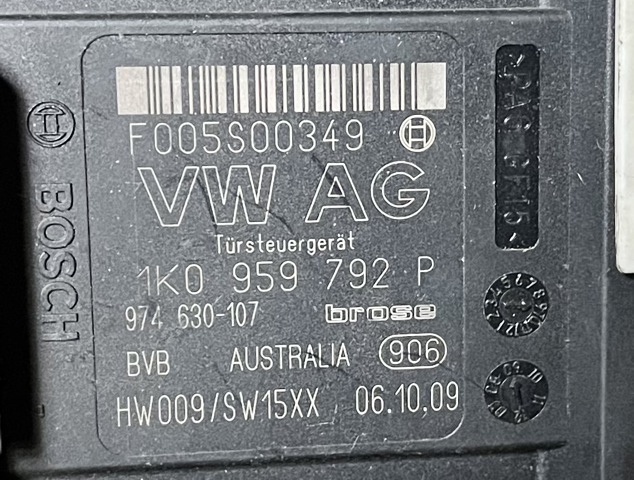 Блок управления систем комфорта 1K0959792P VAG